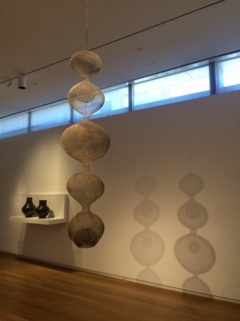 Wire sculpture by Ruth Asawa