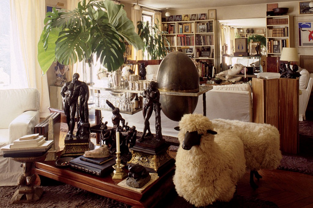 The library of Yves Saint Laurent and Pierre Bergé
