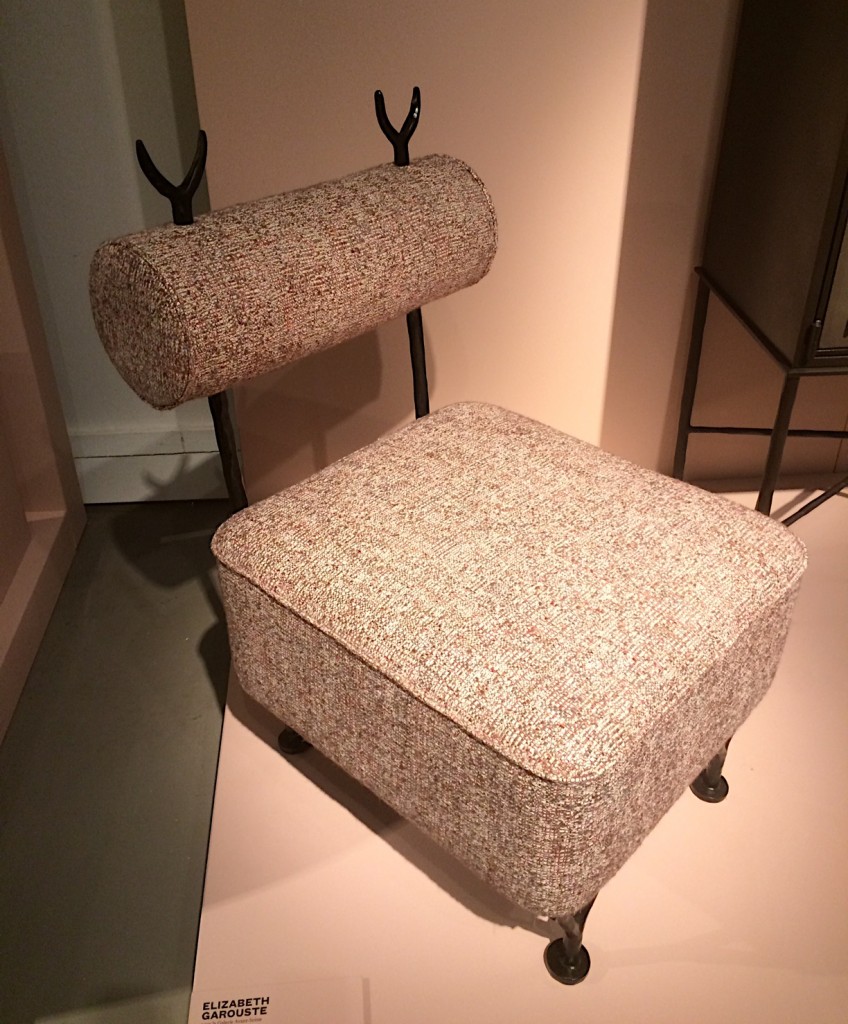 'Eden' chair in forged iron by Elizabeth Garouste